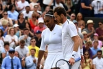 andy murray, serena williams in Wimbledon Mixed Doubles Race, andy murray and serena williams knocked out of wimbledon mixed doubles race, Serena williams