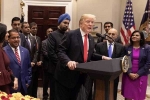 Indian, Trump, trump praises india americans for playing incredible role in his admin, Brett kavanaugh
